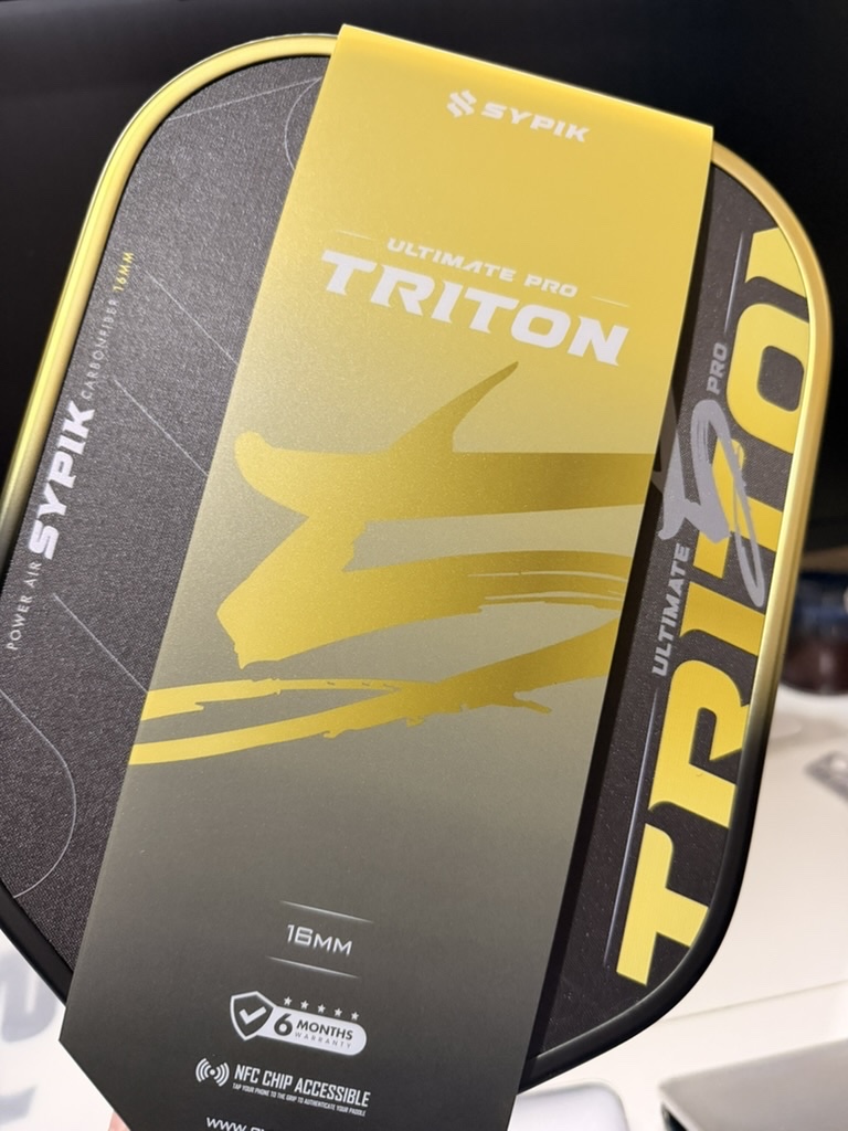 The Sypik Triton box — the paddle I wanted but couldn't authenticate