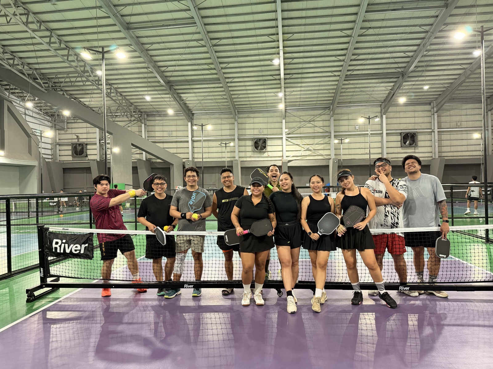 Dink IT Club session at Net and Paddle