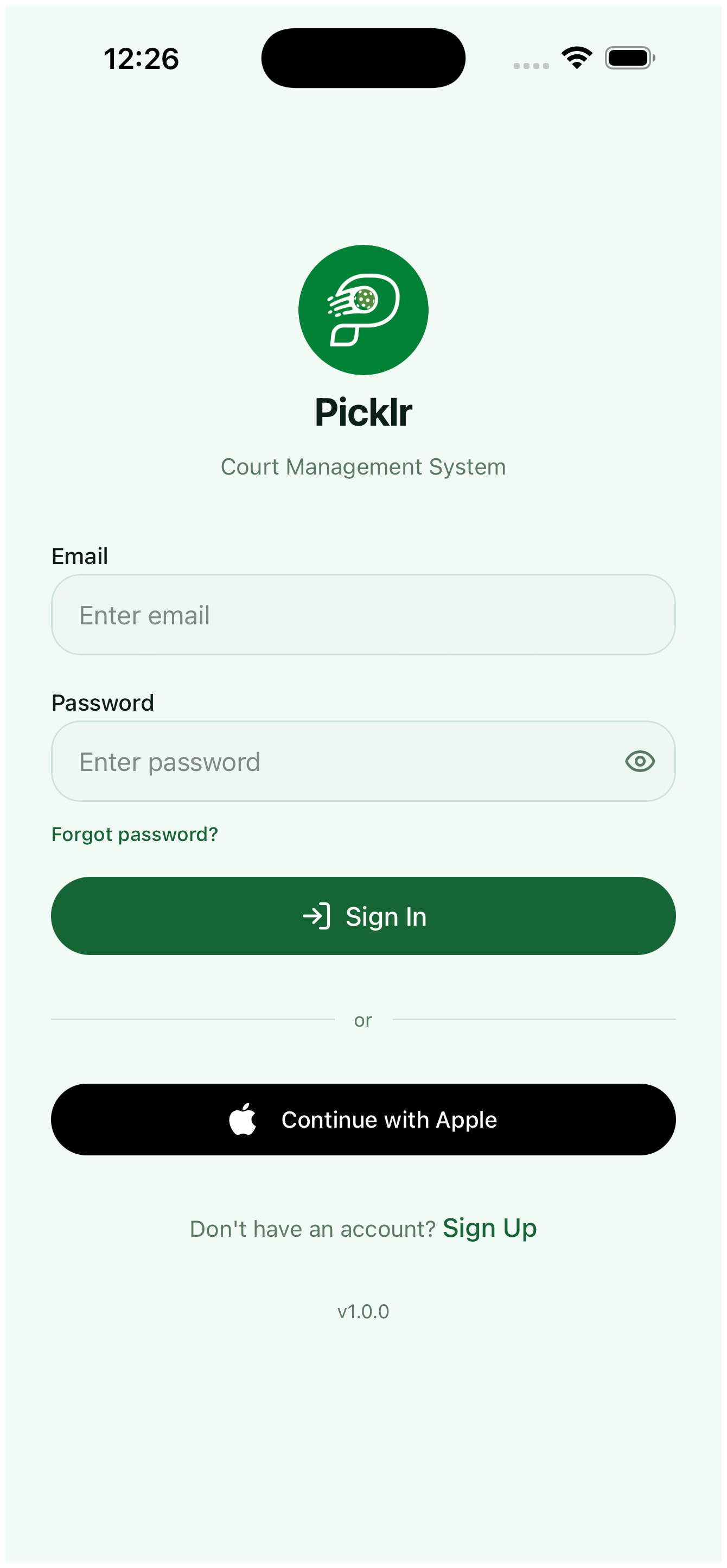 1. Sign in