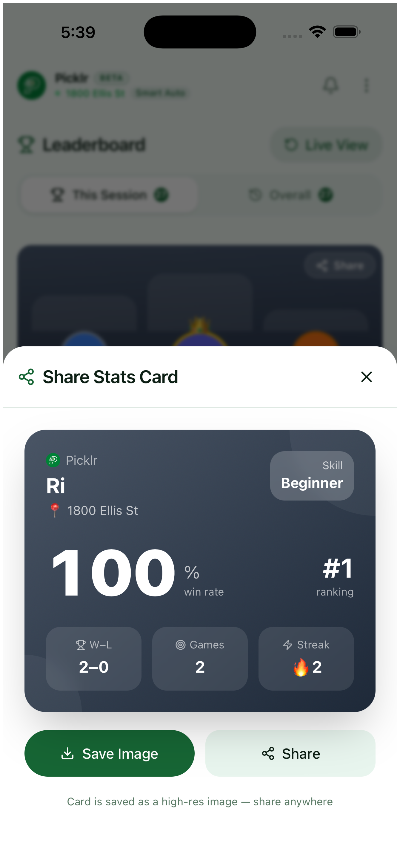 18. Player details